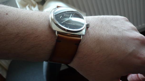 PANERAI RADIOMIR BLACK SEAL. Curea ceas tip Dual