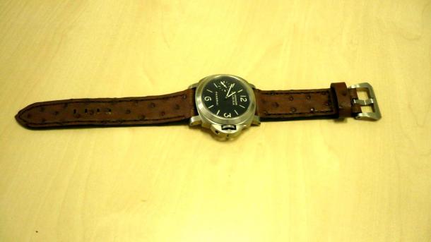PANERAI LUMINOR MARINA.Curea Ceas tip Autruche